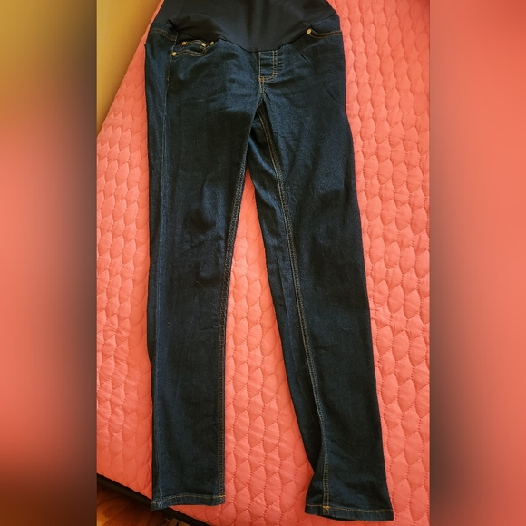 Oh! Mamma Denim - Oh! mamma- Maternity Skinny Jeans with full panel